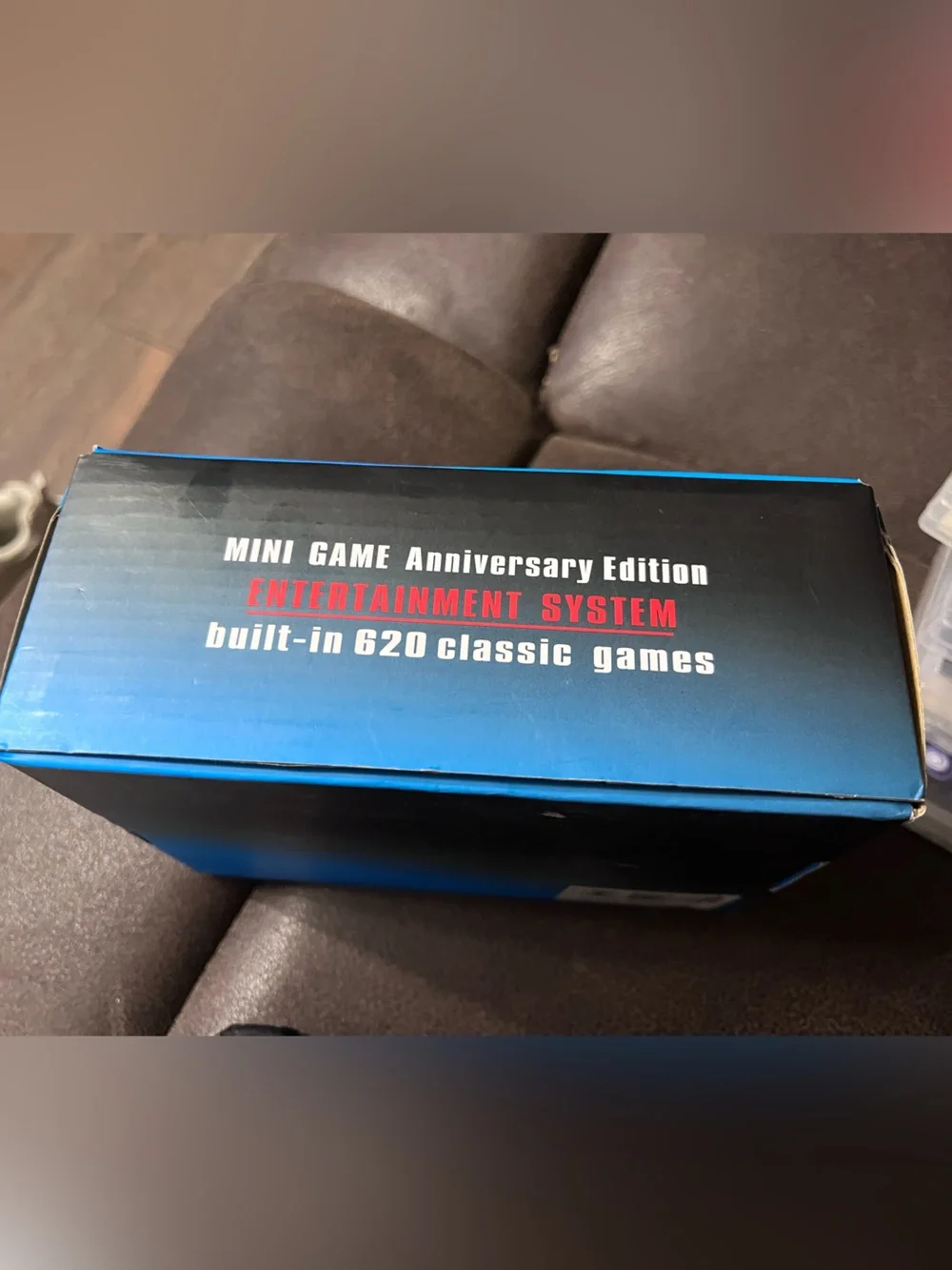 Mini Game Anniversary Edition 620 Built-In Classic Games Console 2 Controllers